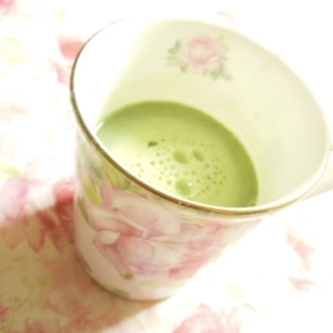ホッコリ♡緑茶ミルク甘酒